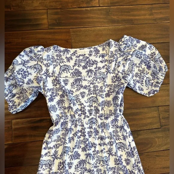 SMITH & QUINN Lucy Dress Puffed Sleeve Maxi Dress Size M - Picture 3 of 6